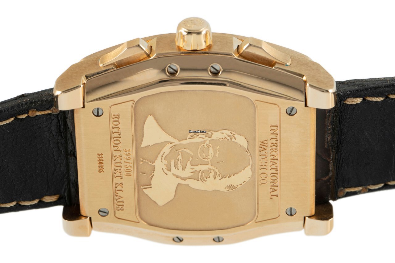 IMG_9081 IWC Da Vinci Perpetual Calendar Mens watch Unisex Automatic Yellow gold 3762 Replica 6