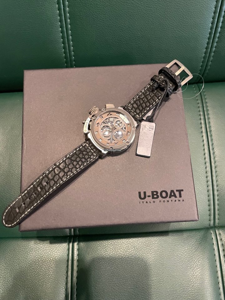 IMG_9081 U-Boat Chimera Mens watch Unisex Automatic Titanium 8066 Replica 6