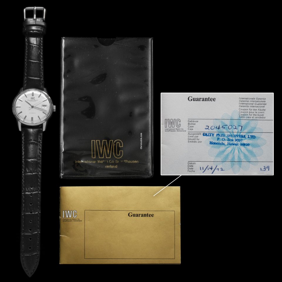 IWC Mens watch Unisex Automatic Steel R810AD Replica 6