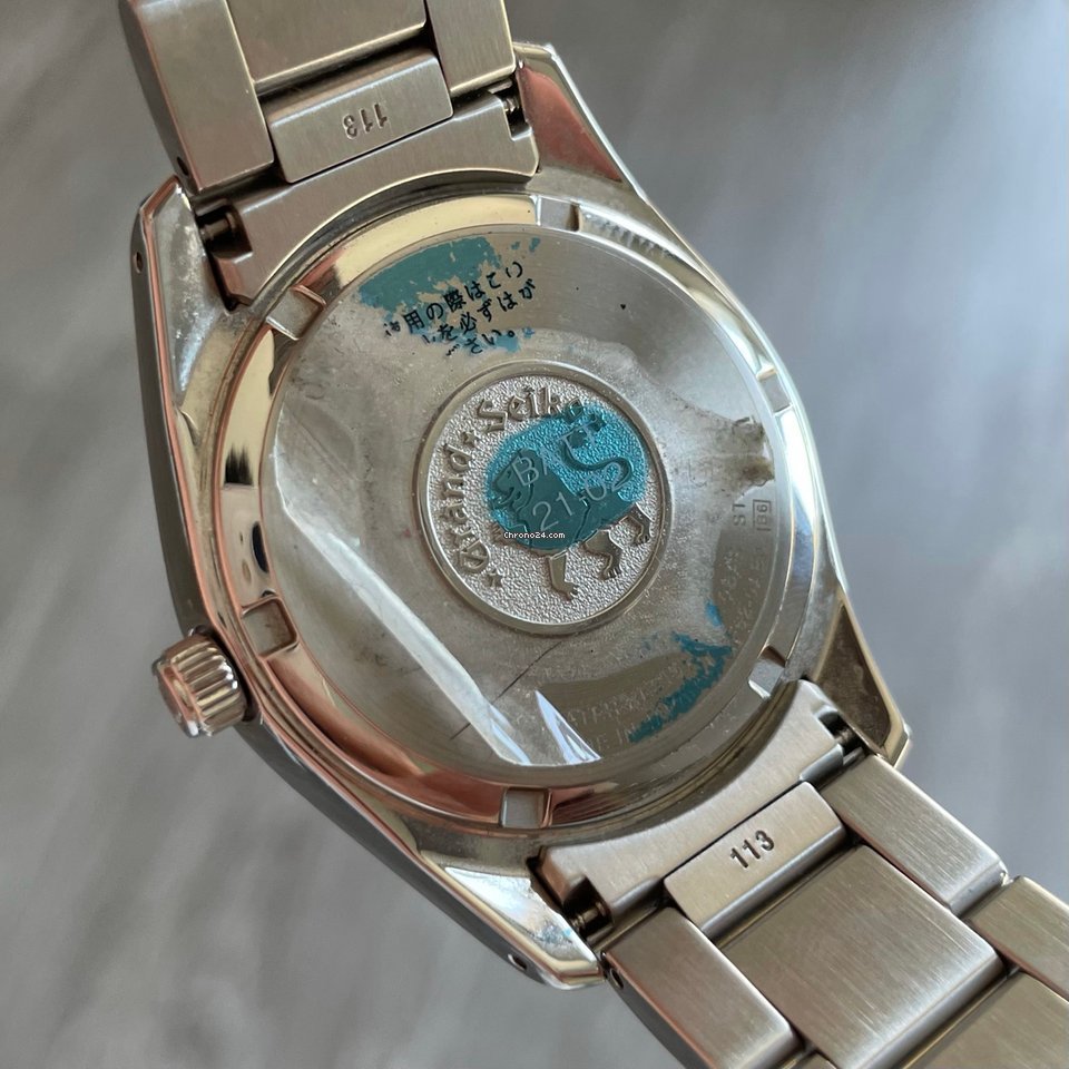 IMG_9081 Seiko Grand Seiko Mens watch Unisex Quartz Steel SBGX261 Replica 6