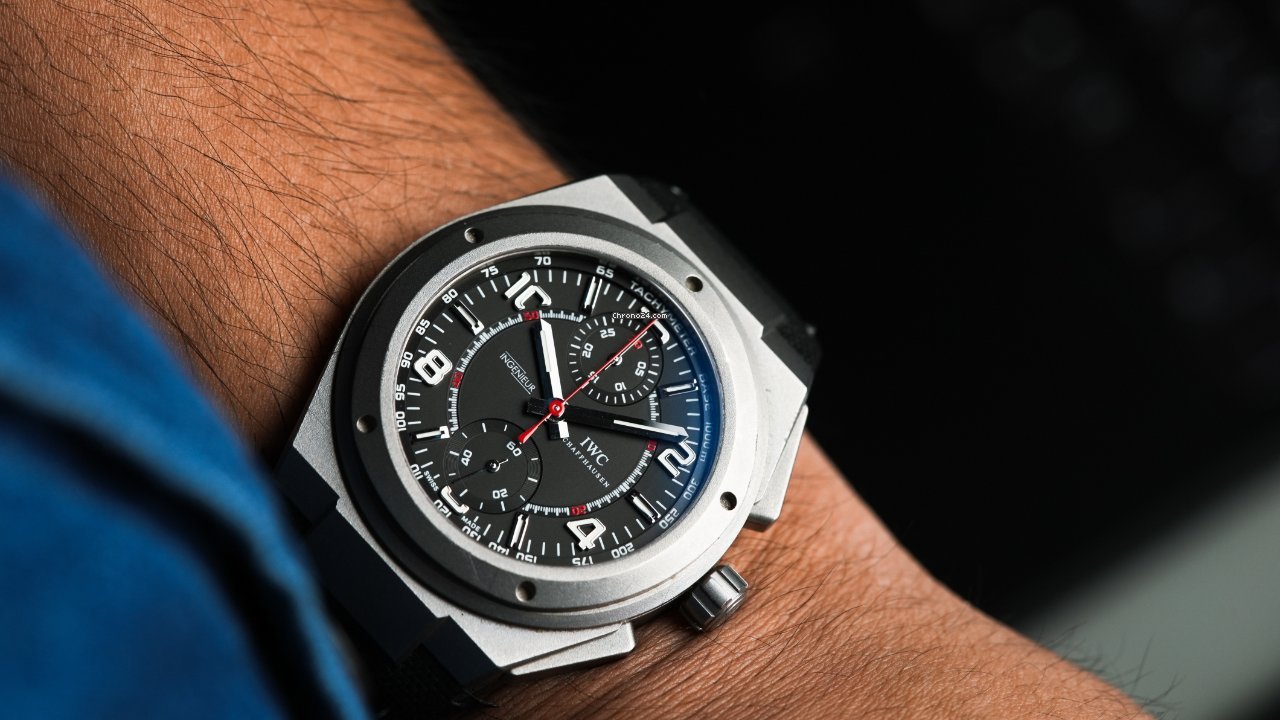 IMG_9081 IWC Ingenieur AMG Mens watch Unisex Automatic Titanium IW372503 Replica 6