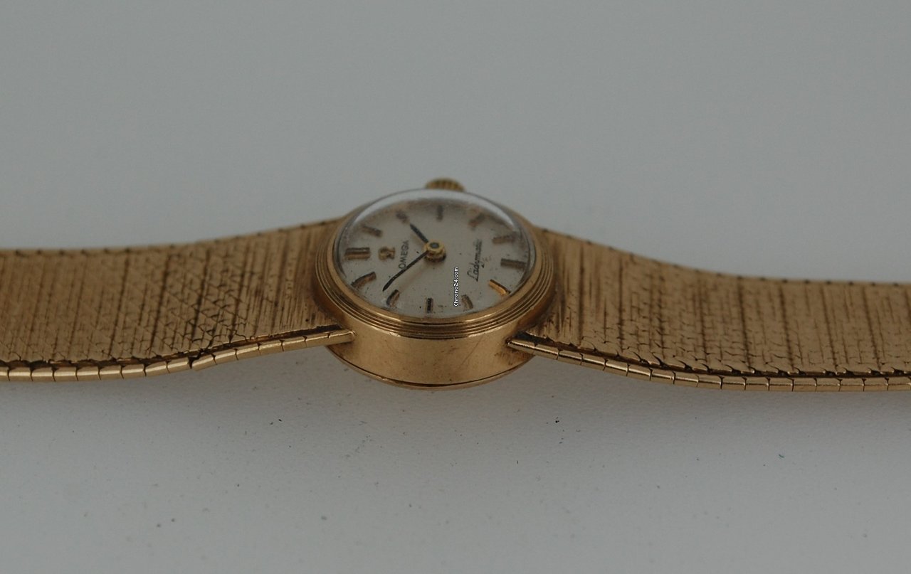 Omega De Ville Ladymatic Womens watch Automatic Yellow gold 751.5816 Replica 6