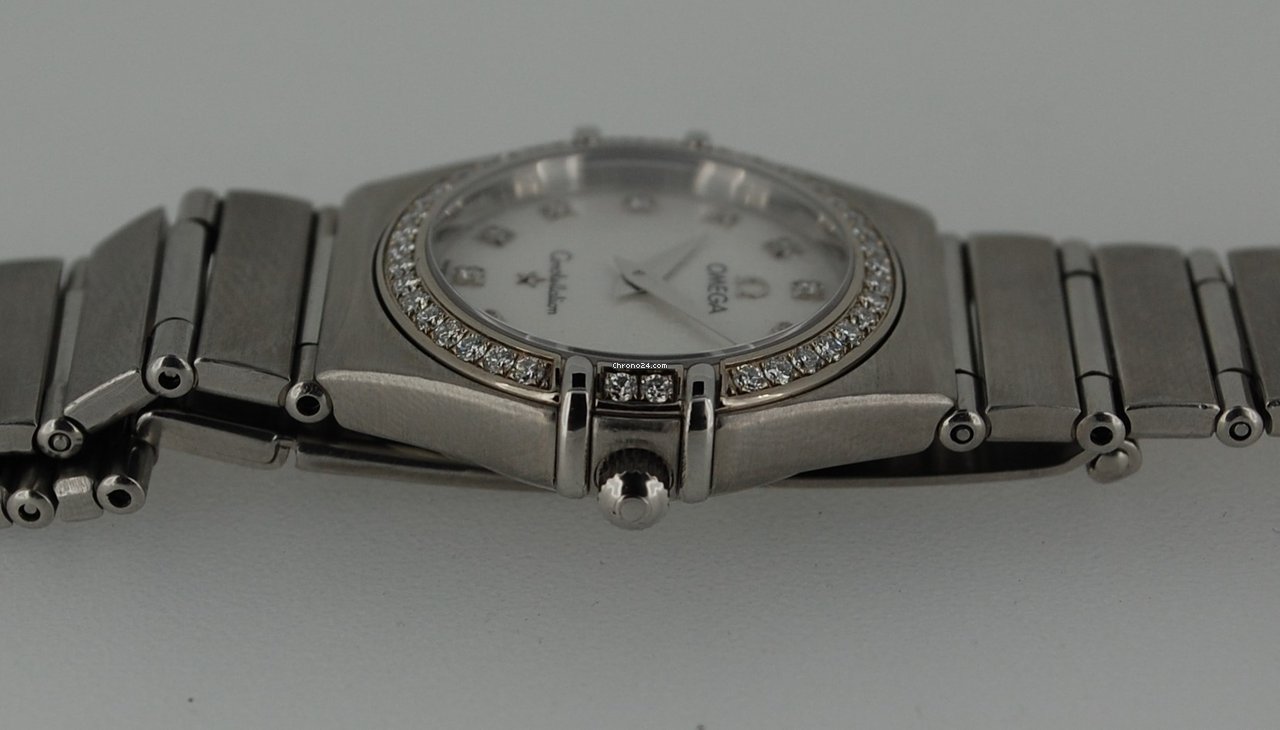 IMG_9081 Omega Constellation Womens watch Quartz Steel 14587500 Replica 6