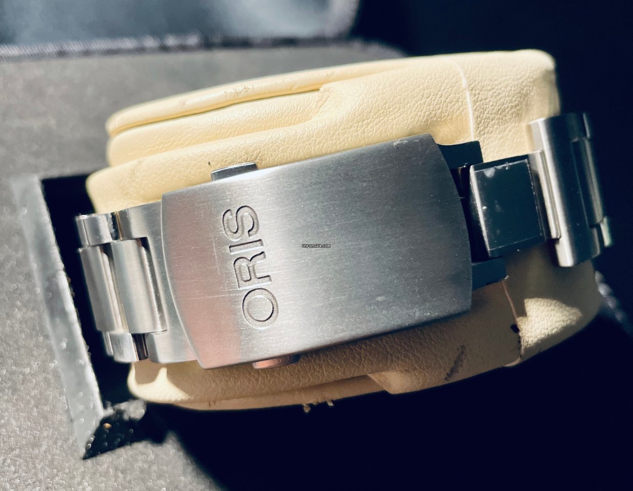 Oris Mens watch Unisex Automatic Titanium 01 749 7663 7185-Set MB Replica 6