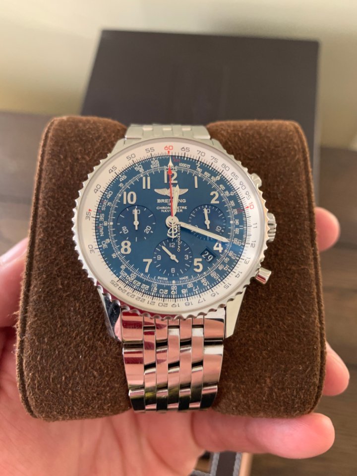 IMG_9081 Breitling Navitimer 01 Mens watch Unisex Automatic Steel AB0121C4 C920 Replica 6