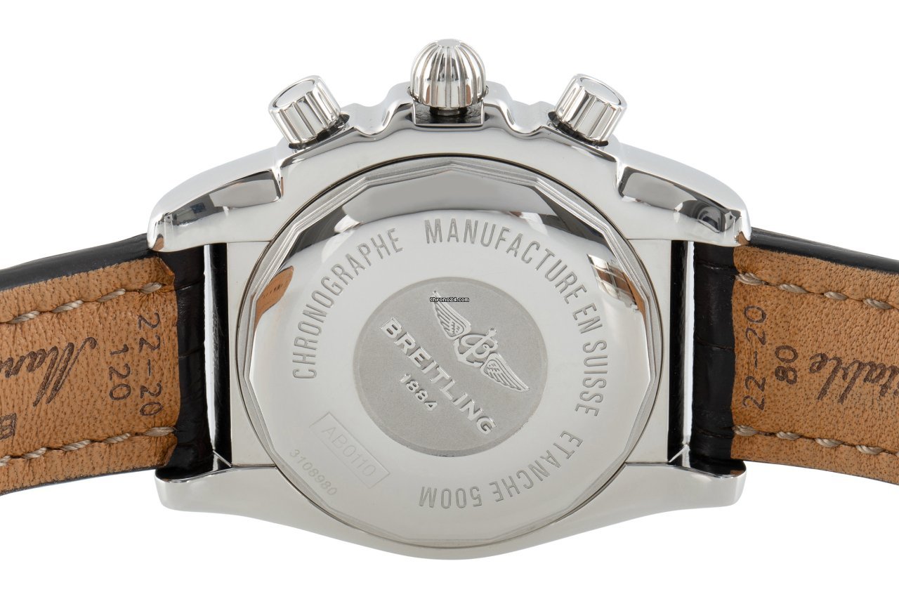 Breitling Chronomat 44 Mens watch Unisex Automatic Steel AB011012 A690 Replica 6