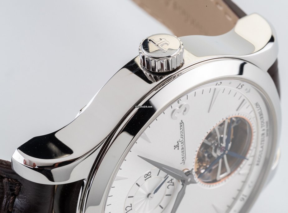 IMG_9081 Jaeger-LeCoultre Master Grand Tourbillon Mens watch Unisex Steel 1668420 Replica 6