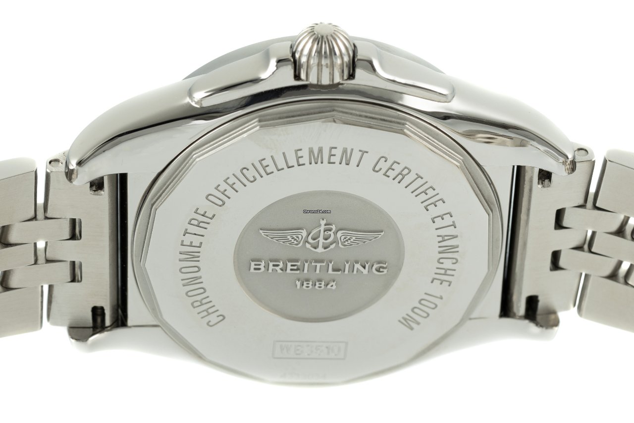 IMG_9081 Breitling Galactic Unitime Mens watch Unisex Automatic Steel WB3510 Replica 6