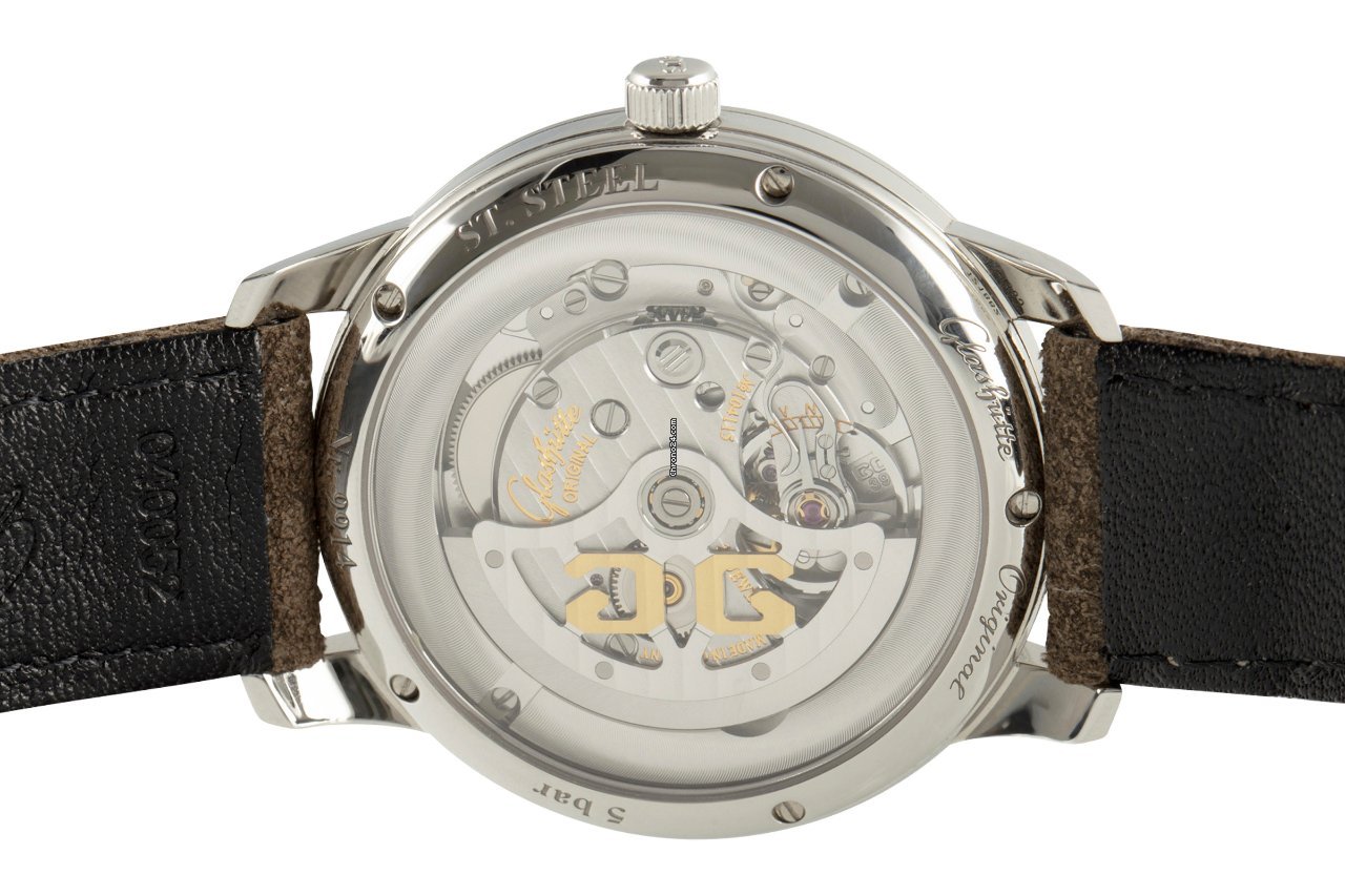 IMG_9081 Glashutte Original Senator Automatic Mens watch Unisex Automatic Steel 1-39-59-01-02-04 Replica 6