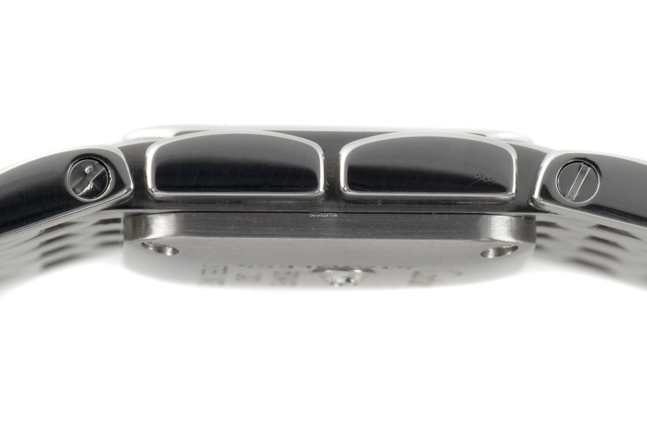 IMG_9081 Cartier Panthere Womens watch Quartz Steel 2420 Replica 6