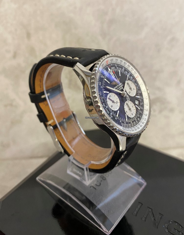IMG_9081 Breitling Navitimer Mens watch Unisex Automatic Steel A23322 Replica 6