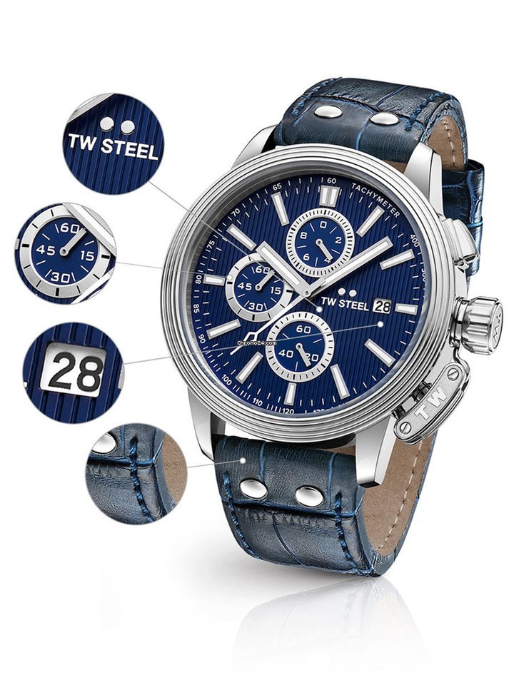 IMG_9081 TW Steel Mens watch Unisex Quartz Steel CE7008 Replica 6