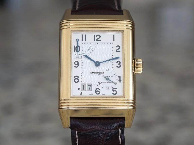 IMG_9081 Jaeger-LeCoultre Reverso Grande Date Yellow gold 240.1.15 Replica 6