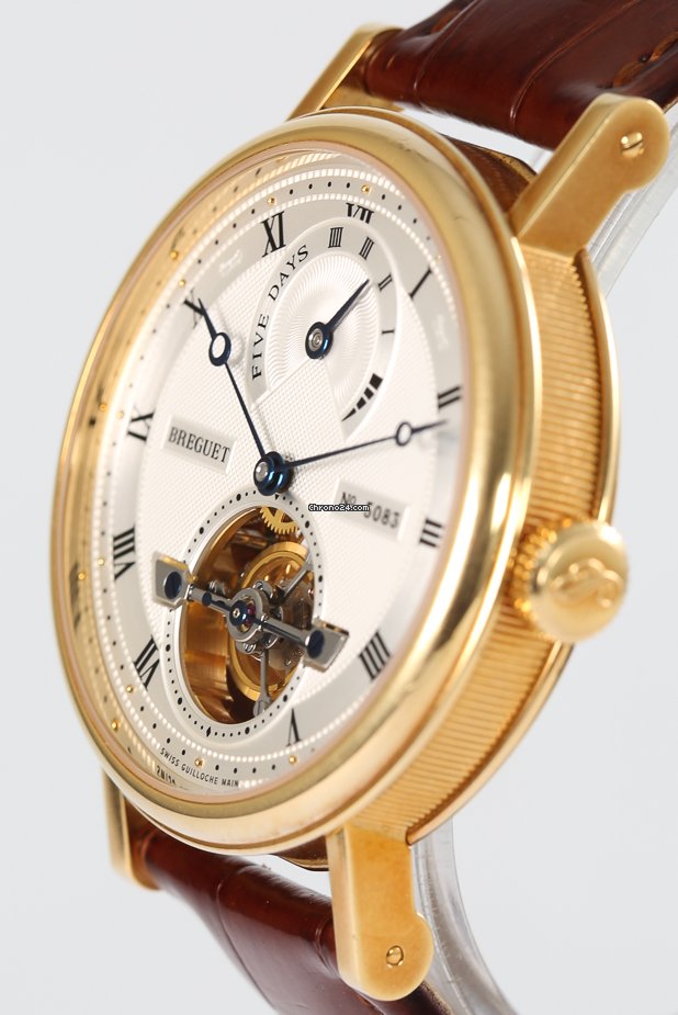 IMG_9081 Breguet Classique Complications Mens watch Unisex Automatic Yellow gold 5317BA 12 9V6 Replica 6