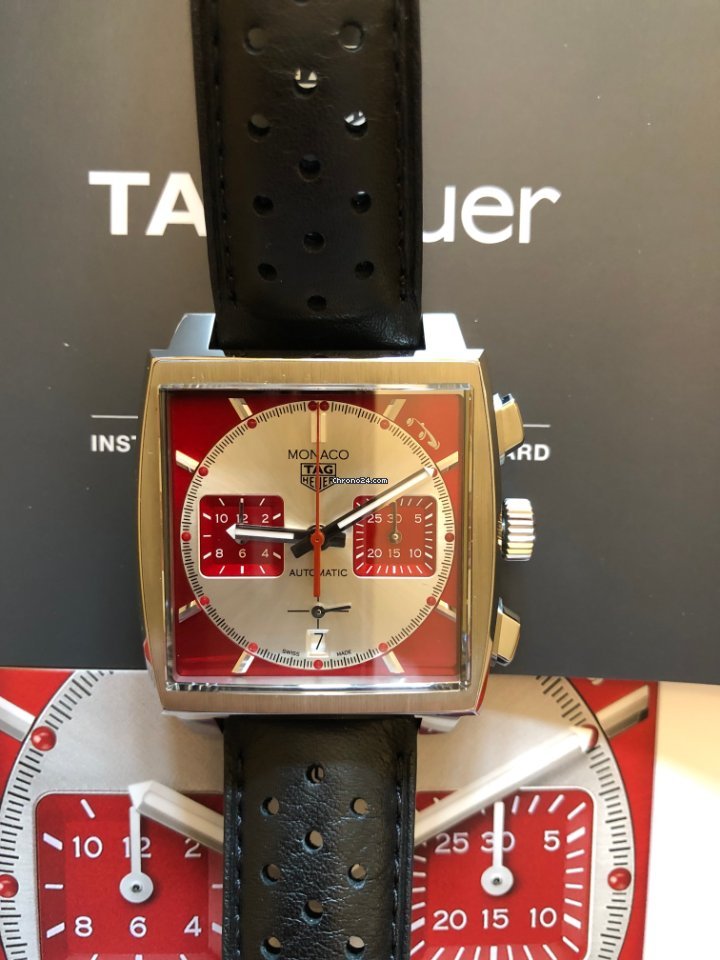 IMG_9081 TAG Heuer Monaco Mens watch Unisex Automatic Steel CBL2114.FC6486 Replica 6