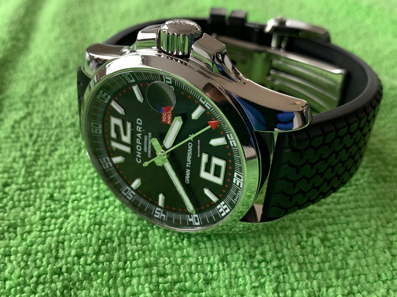 IMG_9081 Chopard Mille Miglia Mens watch Unisex Automatic Steel 168997-3001 Mille Miglia Gran Turismo GT XL GTXL Replica 6