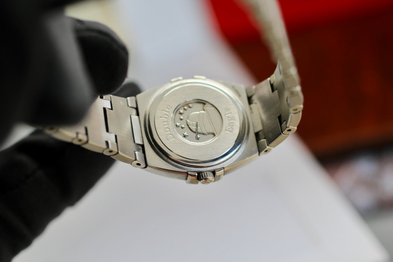 Omega Constellation Double Eagle Womens watch Quartz Steel 15897500 Replica 6