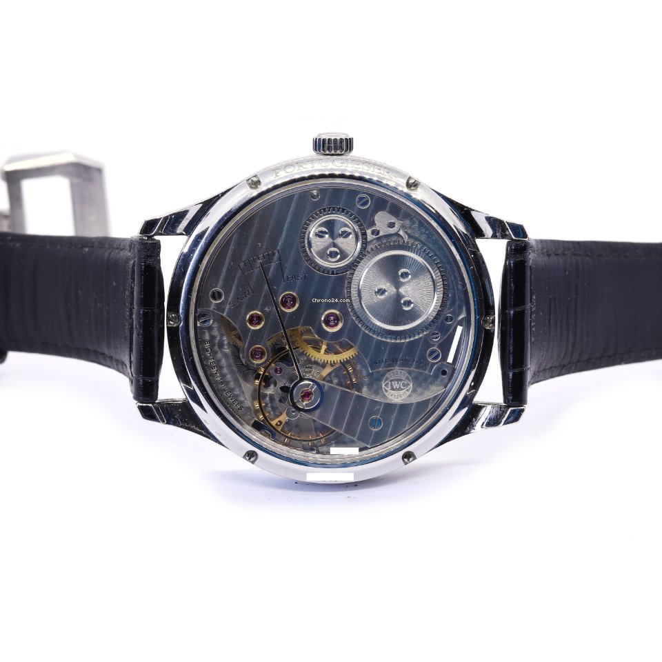 IWC Portuguese Hand-Wound Mens watch Unisex Manual winding Steel IW544501 Replica 6