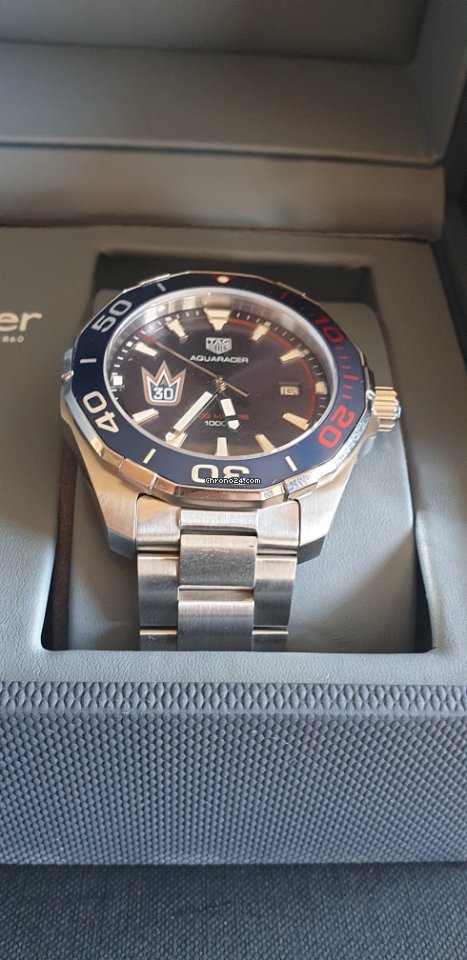 IMG_9081 TAG Heuer Aquaracer Mens watch Unisex Quartz Steel WAY101J Replica 6