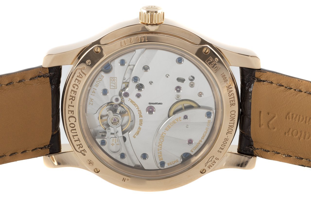 IMG_9081 Jaeger-LeCoultre Master Eight Days Mens watch Unisex Manual winding Red gold Q1602420 Replica 6