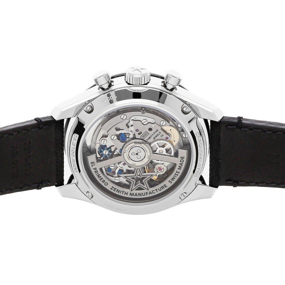 IMG_9081 Zenith Chronomaster Sport Mens watch Unisex Automatic Steel 03.3100.3600 21.C822 Replica 6