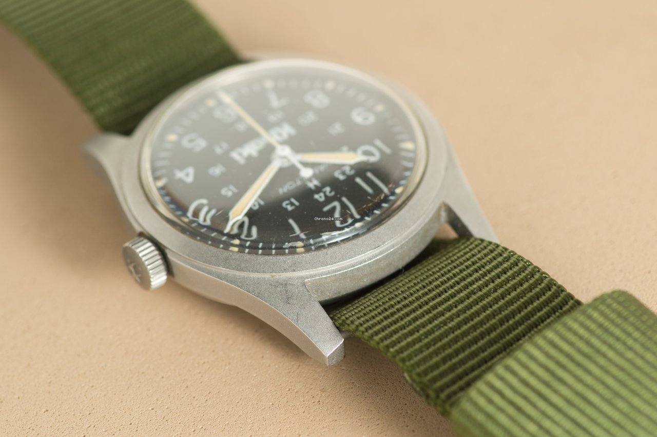 IMG_9081 Hamilton Khaki Field Mens watch Unisex Manual winding Steel 921980 Replica 6