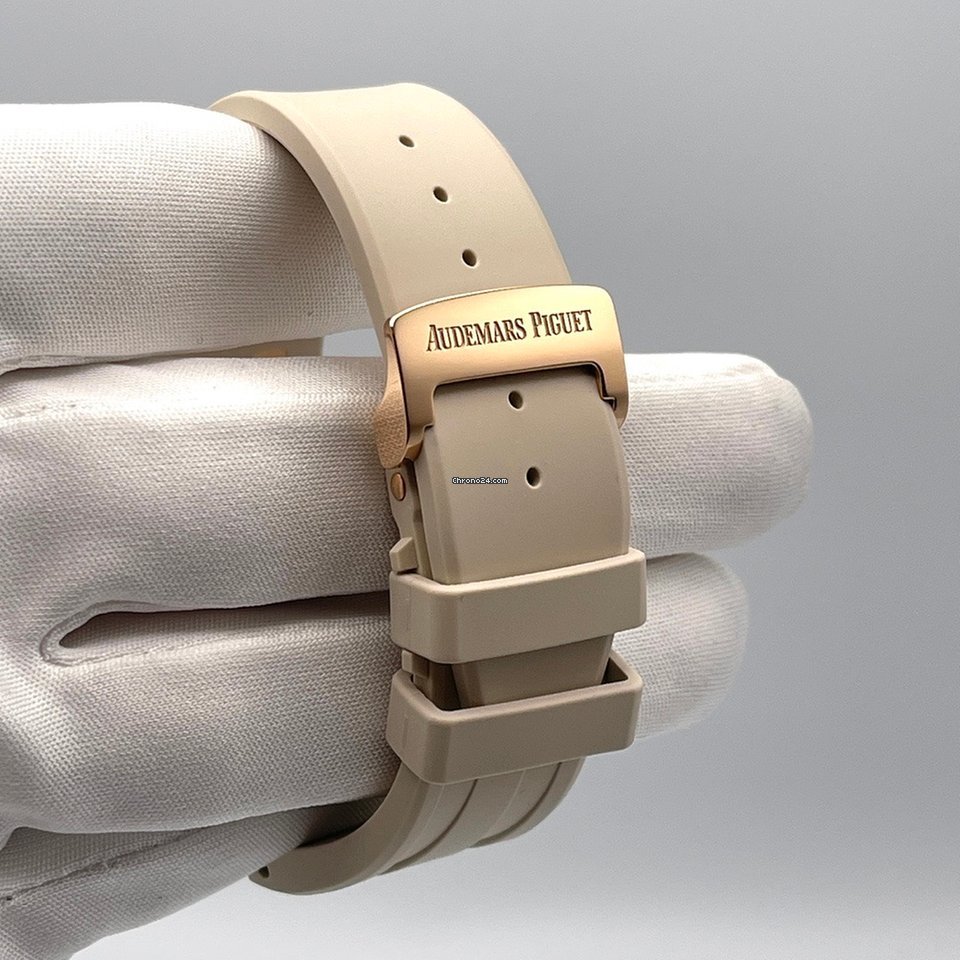 Audemars Piguet Royal Oak Offshore Chronograph Womens watch Automatic Rose gold 26236OR.YY.D085CA.01 Replica 6