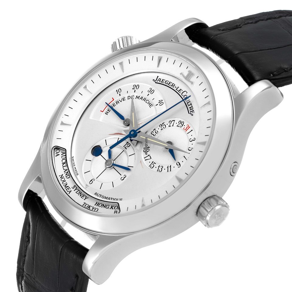 Jaeger-LeCoultre Master Geographic Mens watch Unisex Automatic Steel Q1428420 Replica 6