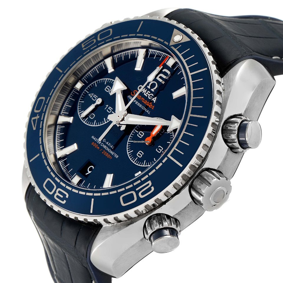 Omega Seamaster Planet Ocean Chronograph Mens watch Unisex Automatic Steel 215.33.46.51.03.001 Replica 6
