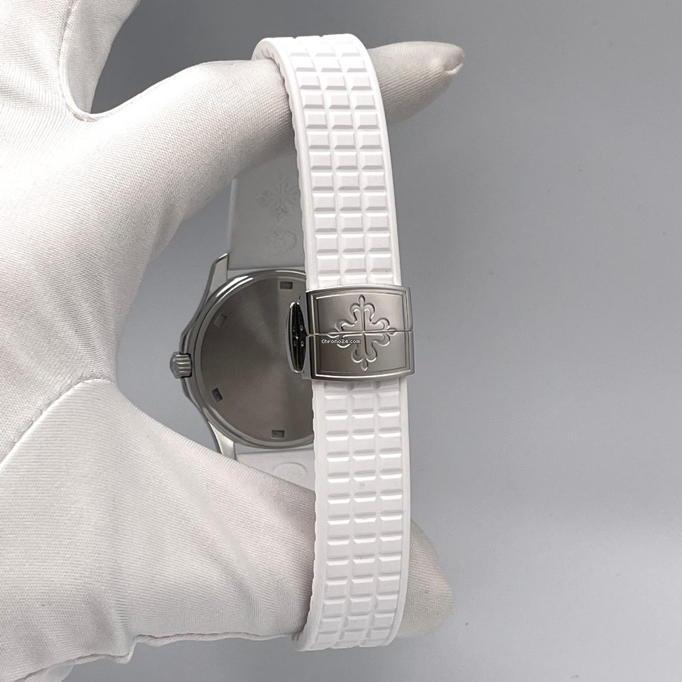 IMG_9081 Patek Philippe Aquanaut Womens watch Quartz Steel 5067A-024 Replica 6