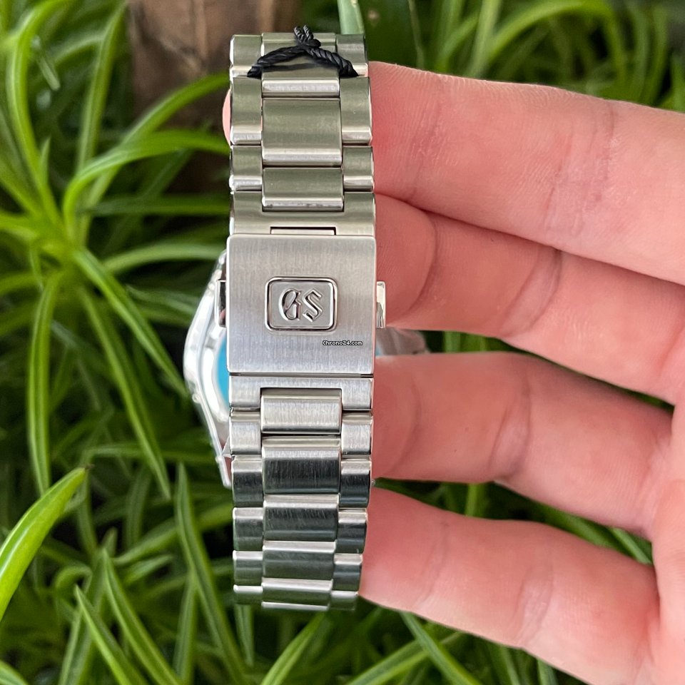 IMG_9081 Seiko Grand Seiko Mens watch Unisex Quartz Steel SBGN005 Replica 6