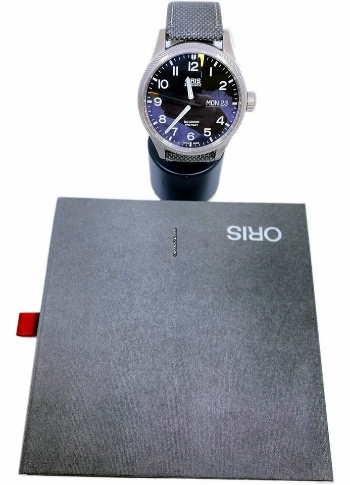 IMG_9081 Oris Big Crown ProPilot Day Date Mens watch Unisex Automatic Steel 01-752-7698-4164-07-5-22-17FC Replica 6