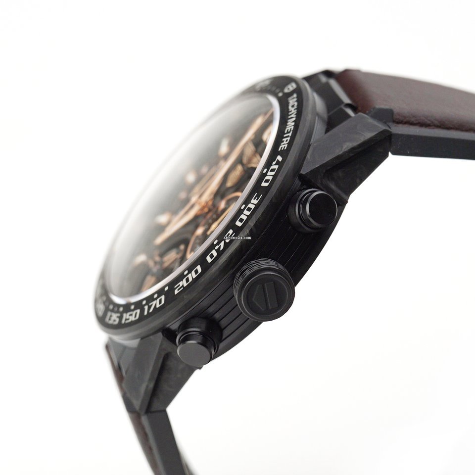 TAG Heuer Carrera Heuer-02T Mens watch Unisex Automatic Titanium CAR5A8E.FT6181 Replica 6