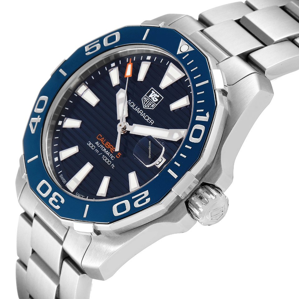 TAG Heuer Aquaracer 300M Mens watch Unisex Automatic Steel WAY211C.BA0928 Replica 6