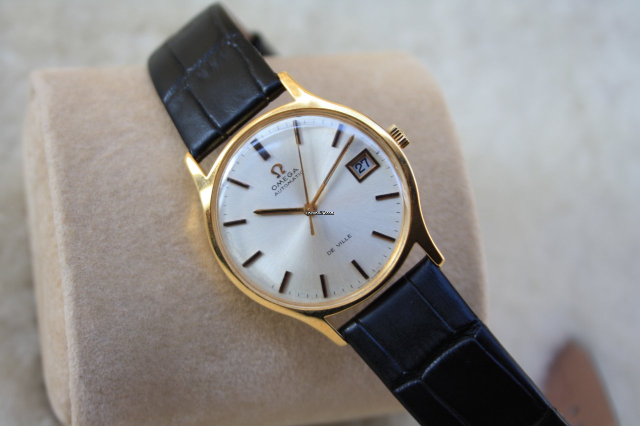 IMG_9081 Omega De Ville Mens watch Unisex Automatic Gold Steel 162046 Replica 6