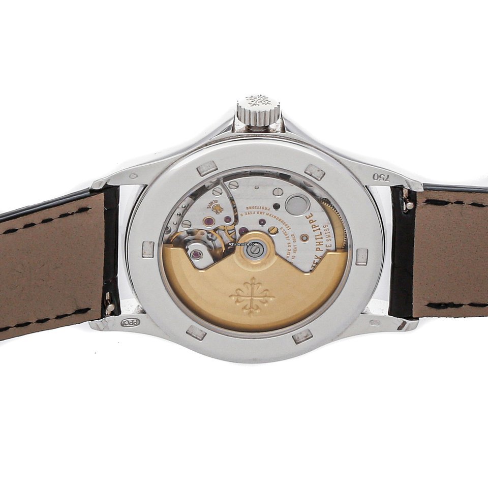 IMG_9081 Patek Philippe Calatrava Mens watch Unisex Automatic White gold 5108G-010 Replica 6