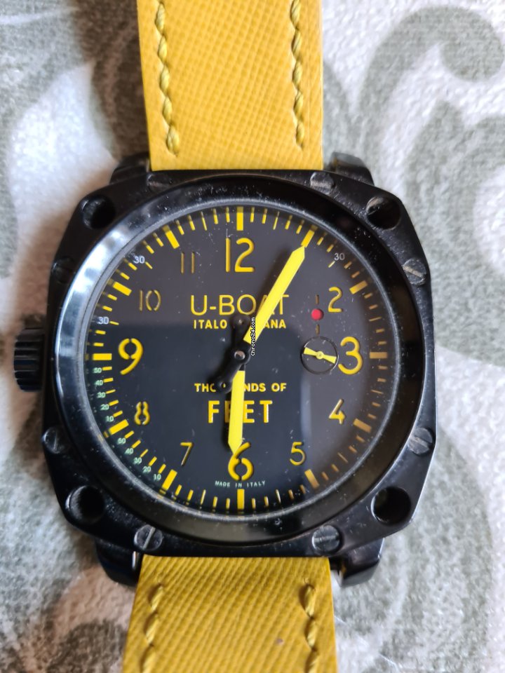 IMG_9081 U-Boat Thousands of Feet Mens watch Unisex Manual winding Steel 00443742-001 Replica 6
