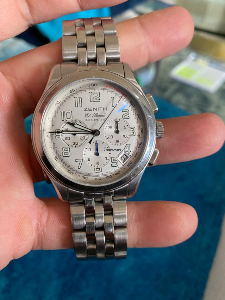 IMG_9081 Zenith El Primero Mens watch Unisex Automatic Steel 03.0510.400 Replica 6
