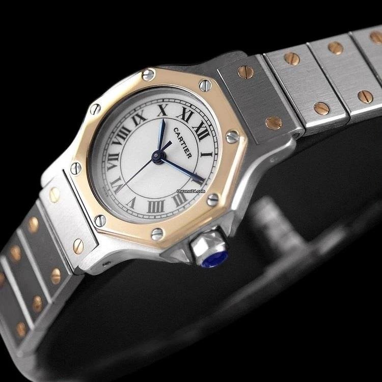 Cartier Womens watch Automatic Gold Steel 8350ST Replica 6