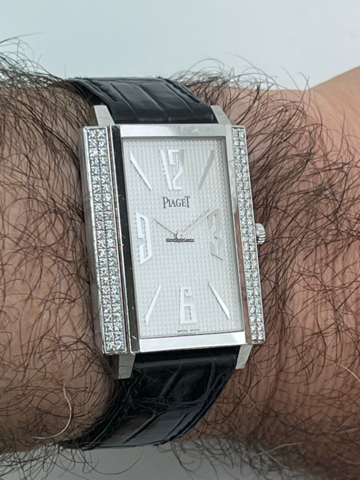 IMG_9081 Piaget Mens watch Unisex Manual winding White gold P10098 Replica 6