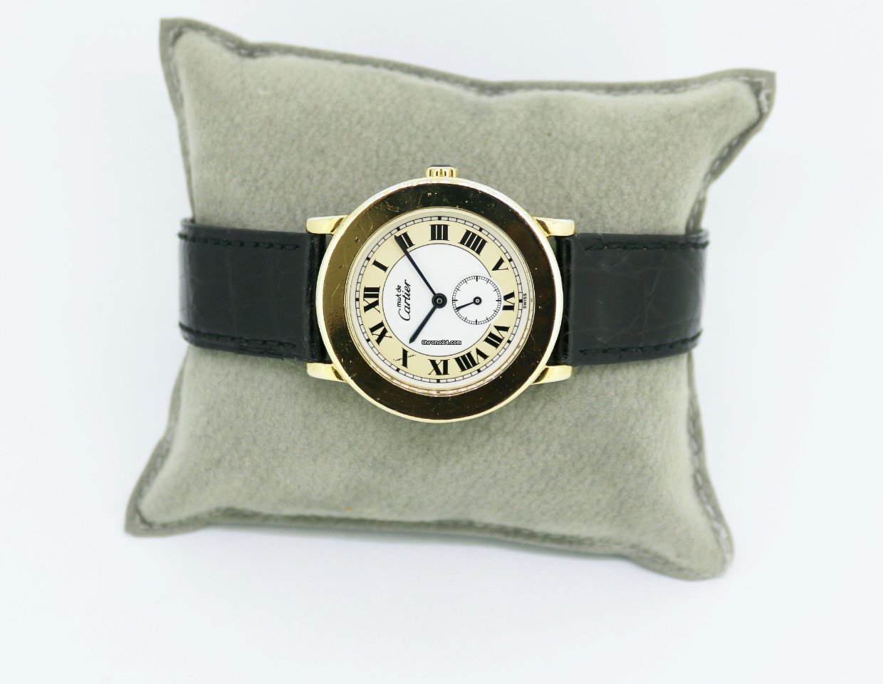 IMG_9081 Cartier Womens watch Quartz Silver 1810 Replica 6