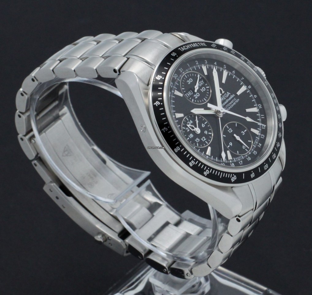 Omega Speedmaster Day Date Mens watch Unisex Automatic Steel 3220.50.00 Replica 6