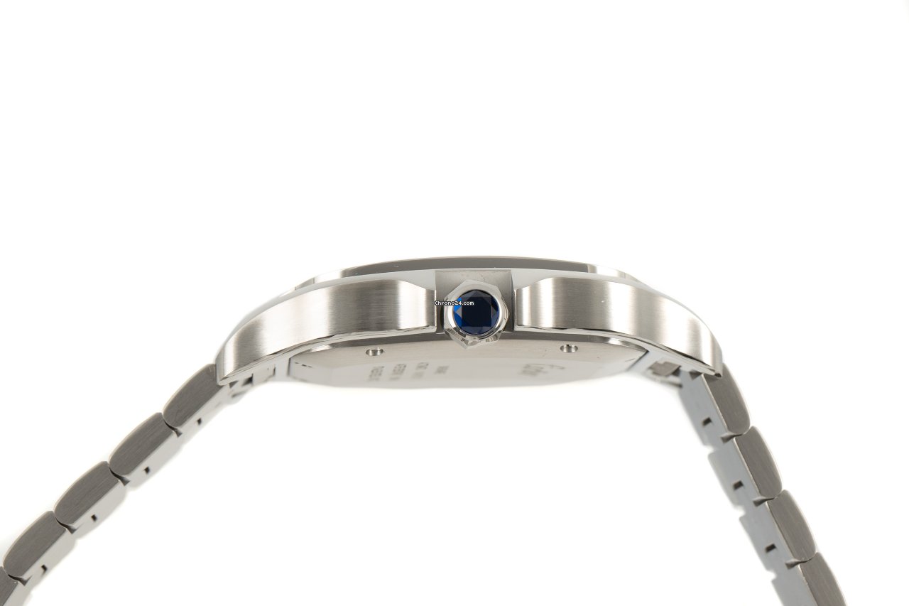 IMG_9081 Cartier Santos Mens watch Unisex Automatic Steel WSSA0030 Replica 6