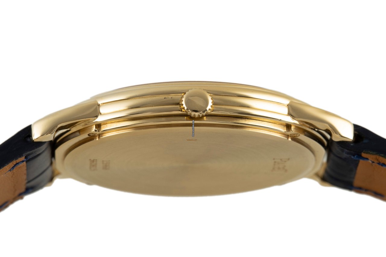 IMG_9081 Piaget Gouverneur Mens watch Unisex Manual winding Yellow gold 15968 Replica 6