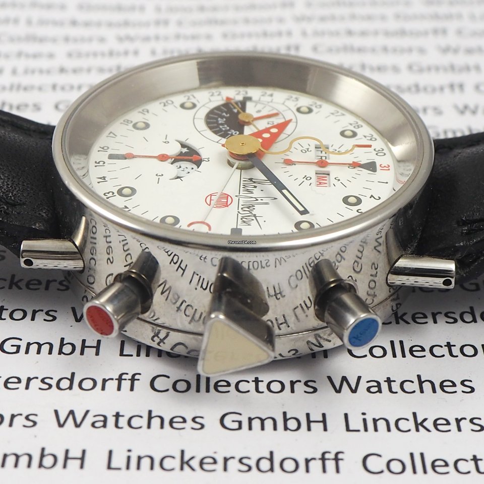 IMG_9081 Alain Silberstein Mens watch Unisex Automatic Steel Krono 2 Replica 6