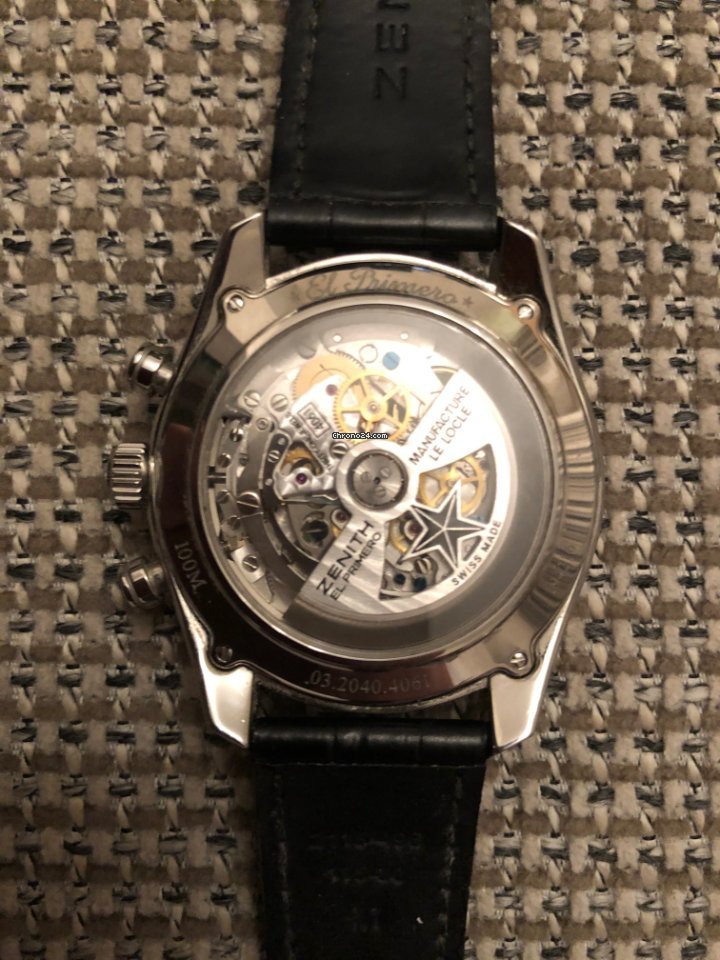 IMG_9081 Zenith El Primero Chronomaster Mens watch Unisex Automatic Steel 03.2040.4061 69.C496 Replica 6