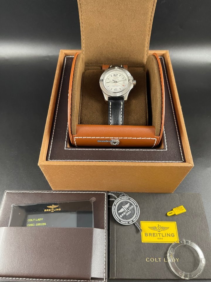 Breitling Colt Lady Womens watch Quartz Steel A7738811 G793 Replica 6