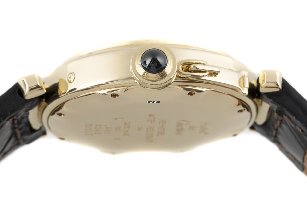 IMG_9081 Cartier Pasha Mens watch Unisex Quartz Yellow gold 30003 Replica 6