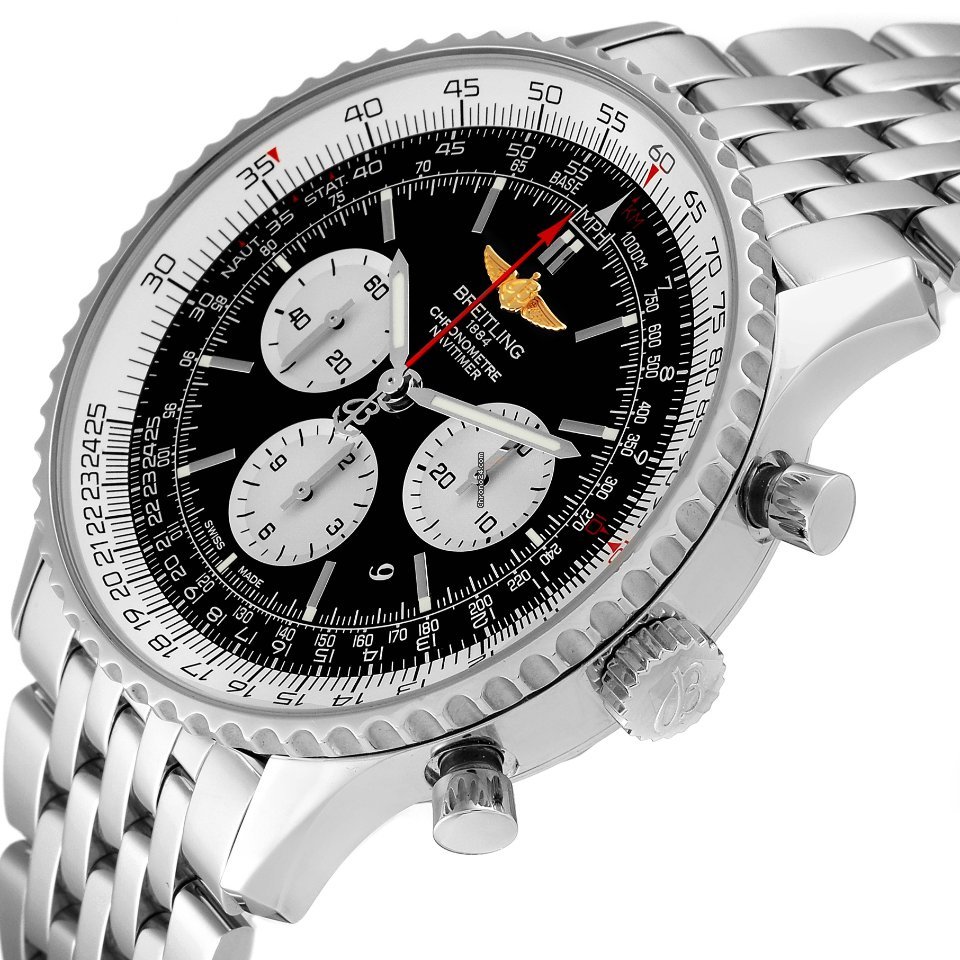 IMG_9081 Breitling Navitimer 01 (46 MM) Mens watch Unisex Automatic Steel AB0127-211-B1A1 Replica 6