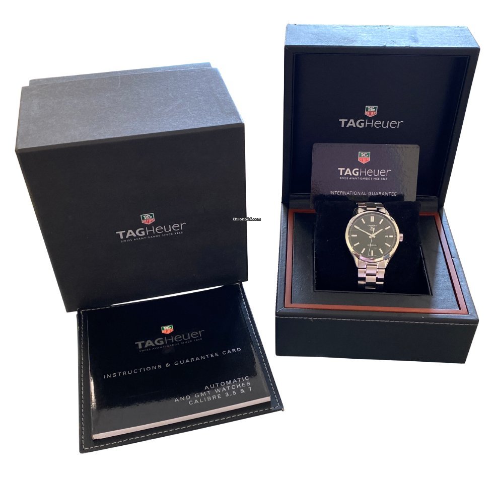 TAG Heuer Carrera Calibre 5 Mens watch Unisex Automatic Steel WV211B.BA0787 Replica 6